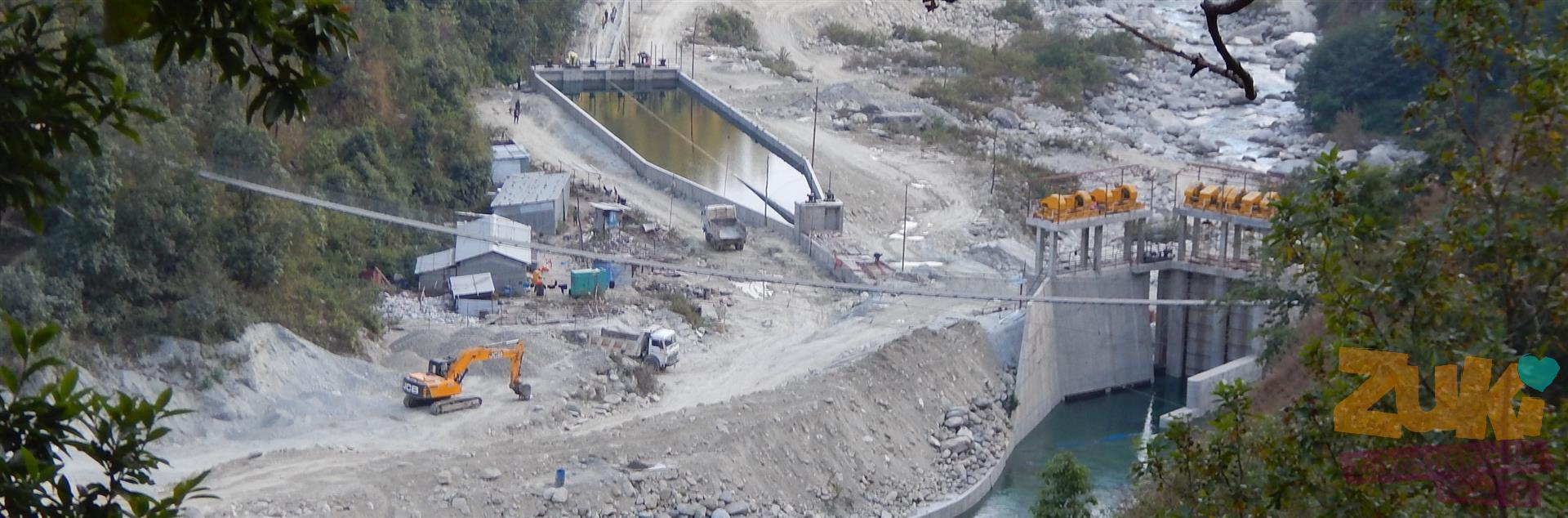 Baustelle Wasserkraft